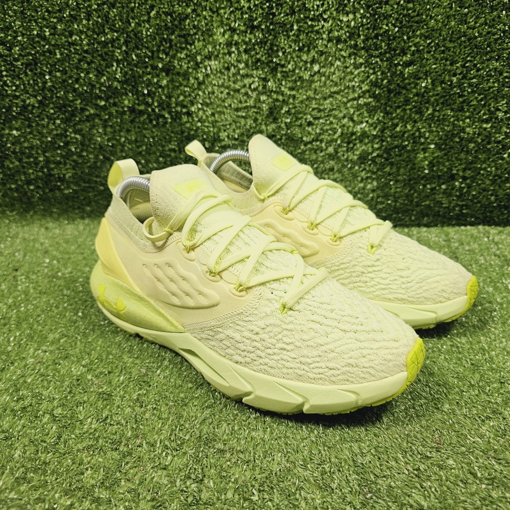 Under Armour HOVR Phantom 2 Lime Fizz Athletic Running Shoes Mens‎ Size 8